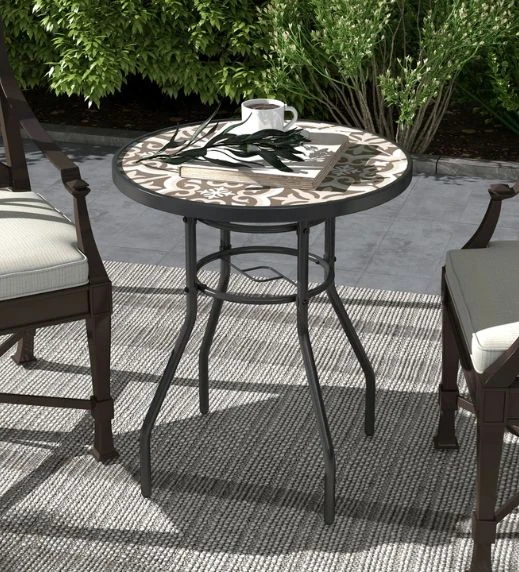 Colfax Round Outdoor Bistro Table